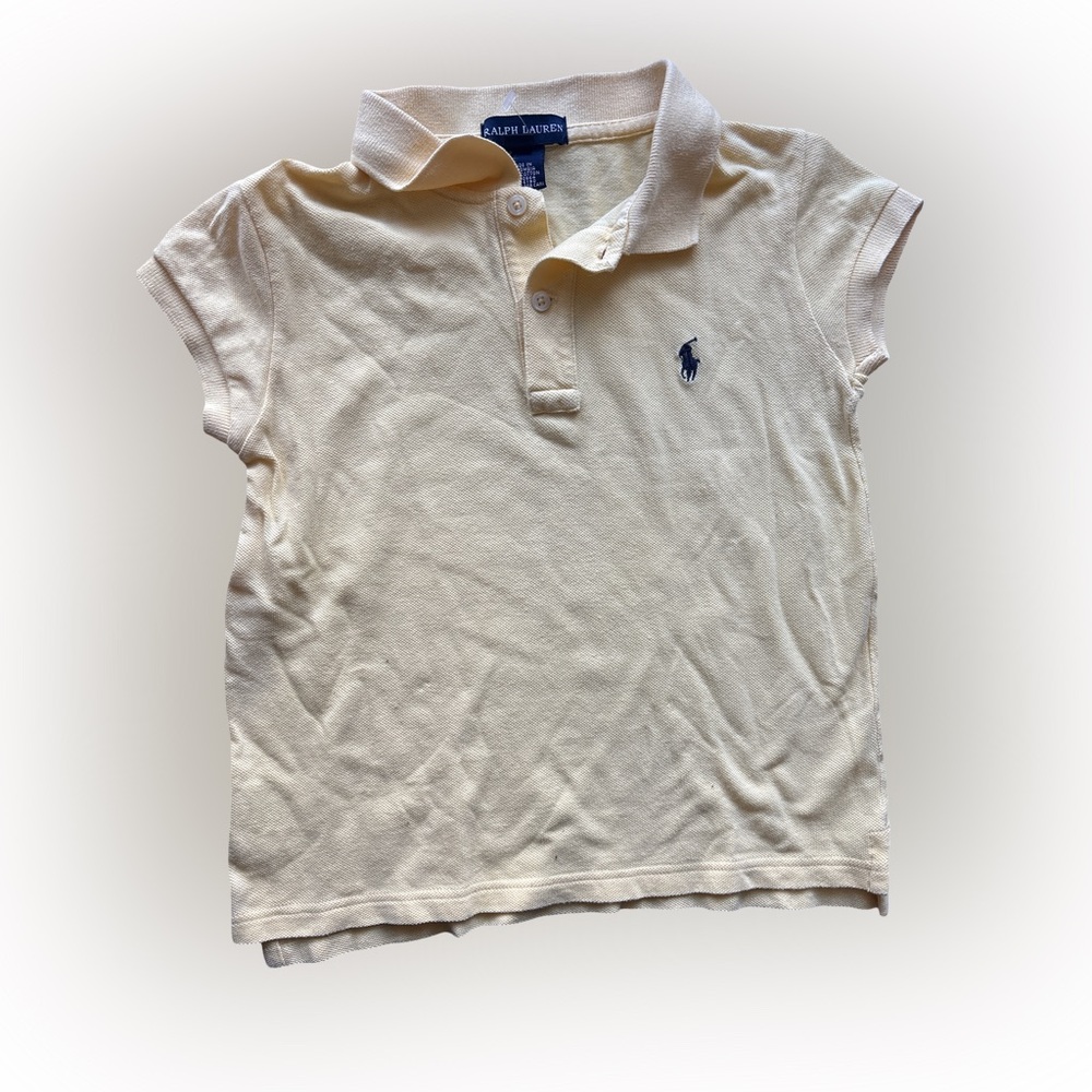 Ralph Lauren Kids Baby Yellow Shirt - size L